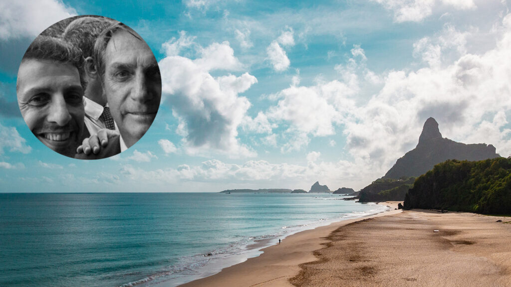 Joaquim Leite e Jair Bolsonaro