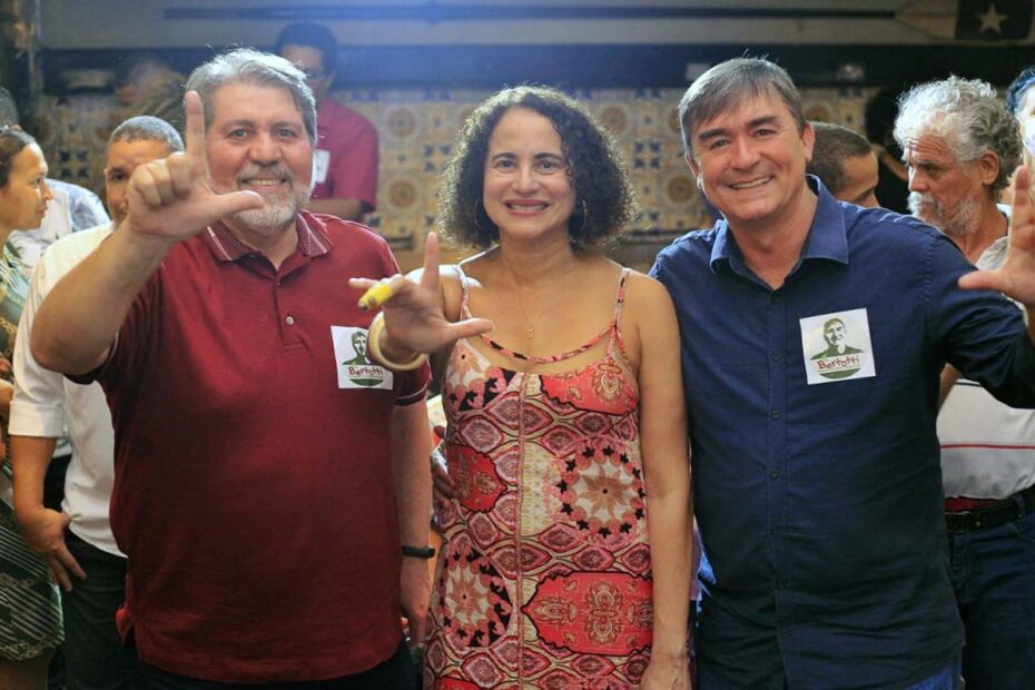 Renildo Calheiros, Luciana Santos e José Bertotti