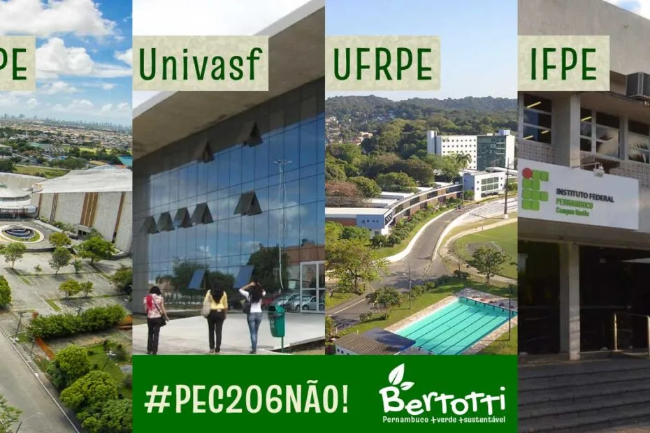 UFPE, Univasf, UFRPE e IFPE
