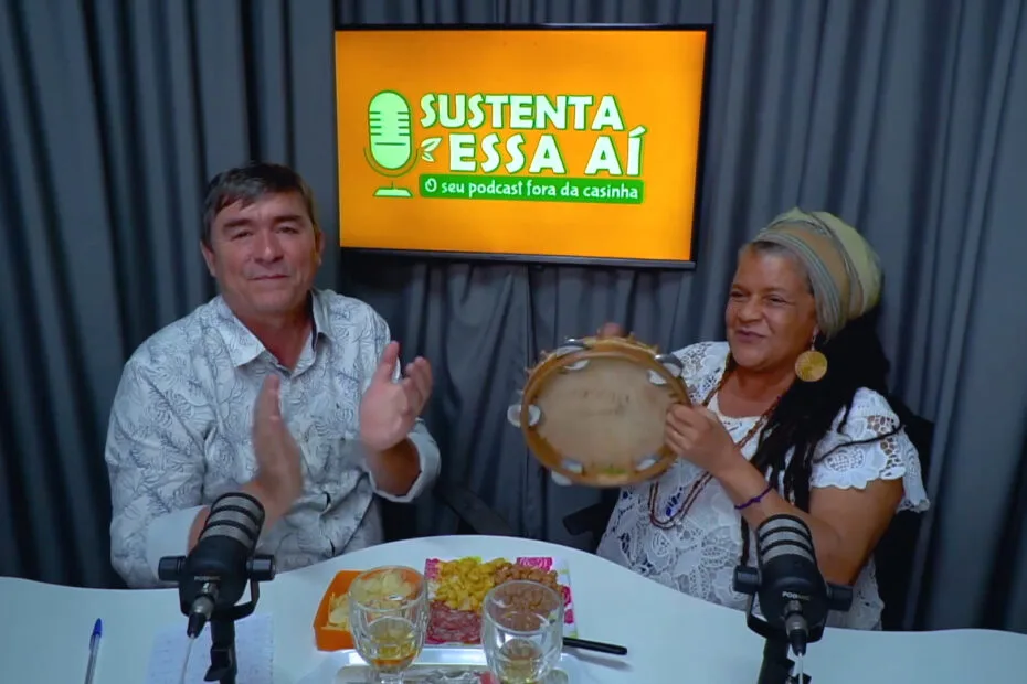 Beth de Oxum e José Bertotti no Podcast Sustenta Essa Aí 3
